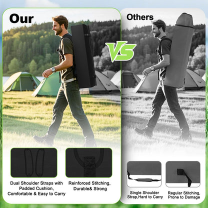 Folding Canopy Camping Chair With Sun Shade