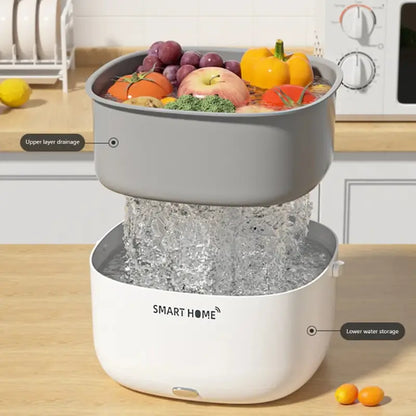 CleanWave Ultrasonic Veggie & Fruit Washer