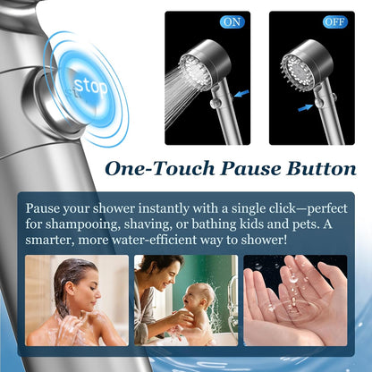 HydroLuxe 4-In-1 Spa Shower System