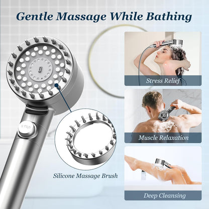 HydroLuxe 4-In-1 Spa Shower System