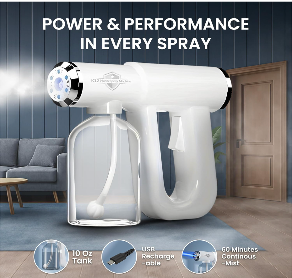 Rechargeable Nano Mist Sprayer Sanitizer