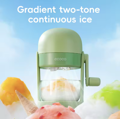 DIY Manual Ice Shaved Machine