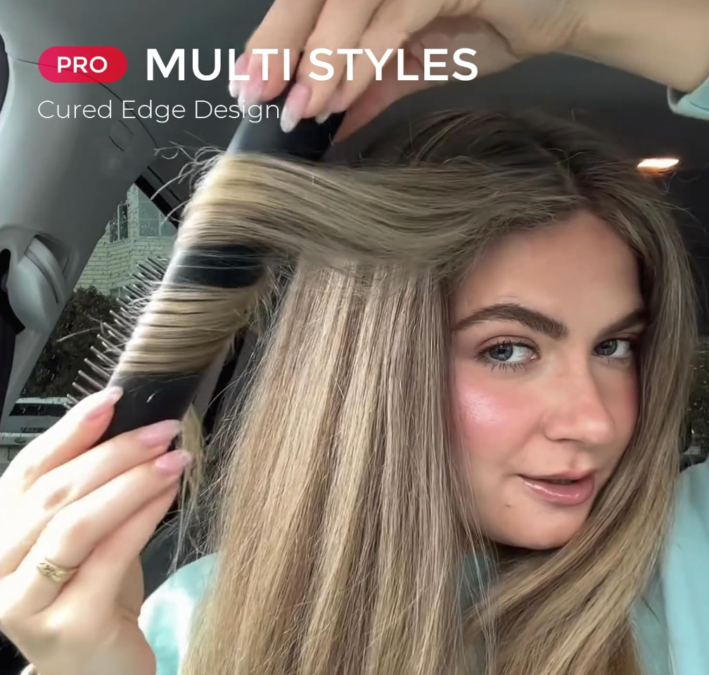 Cordless Hair Straightener Brush