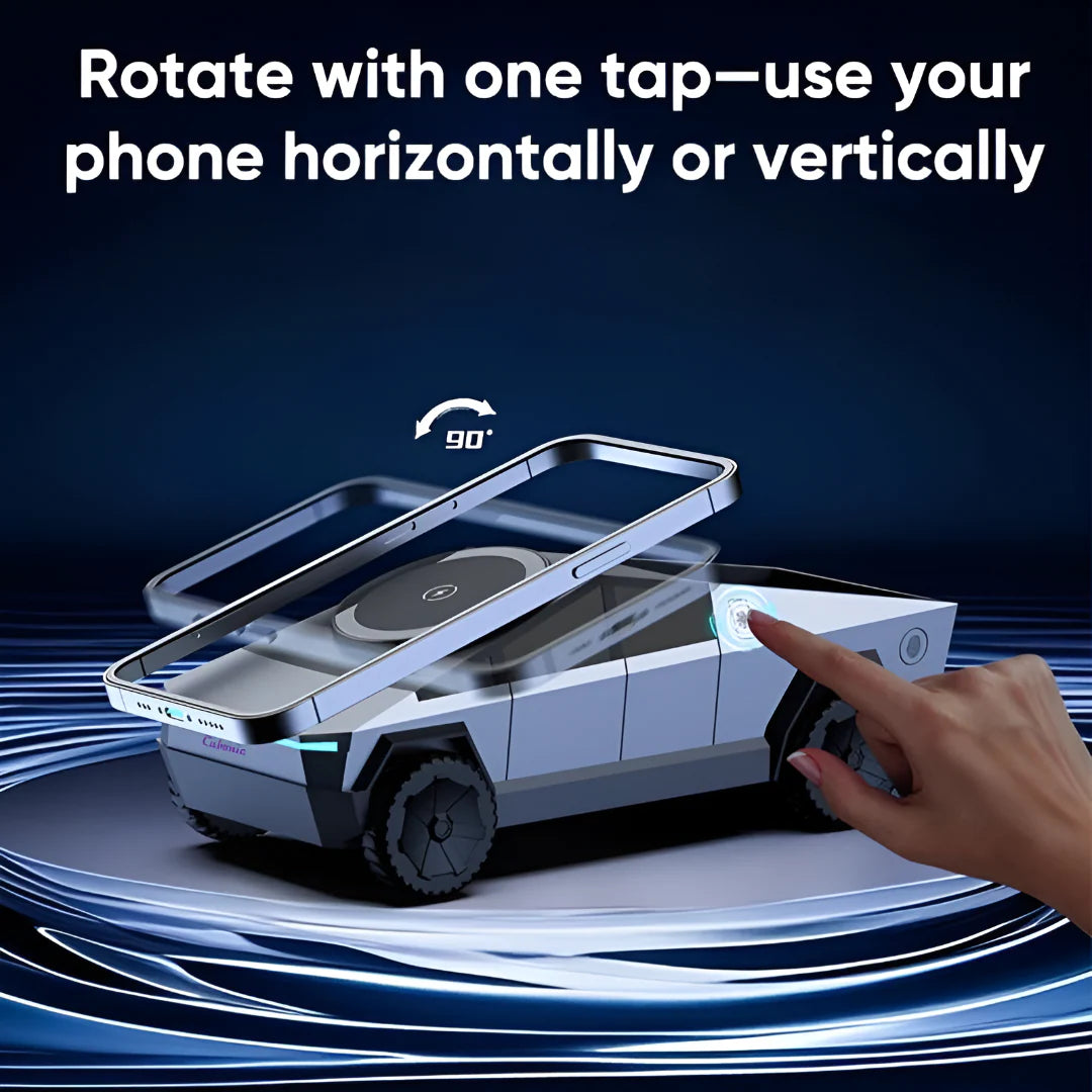 3 in 1 Cybertruck Magnetic Wireless Charger