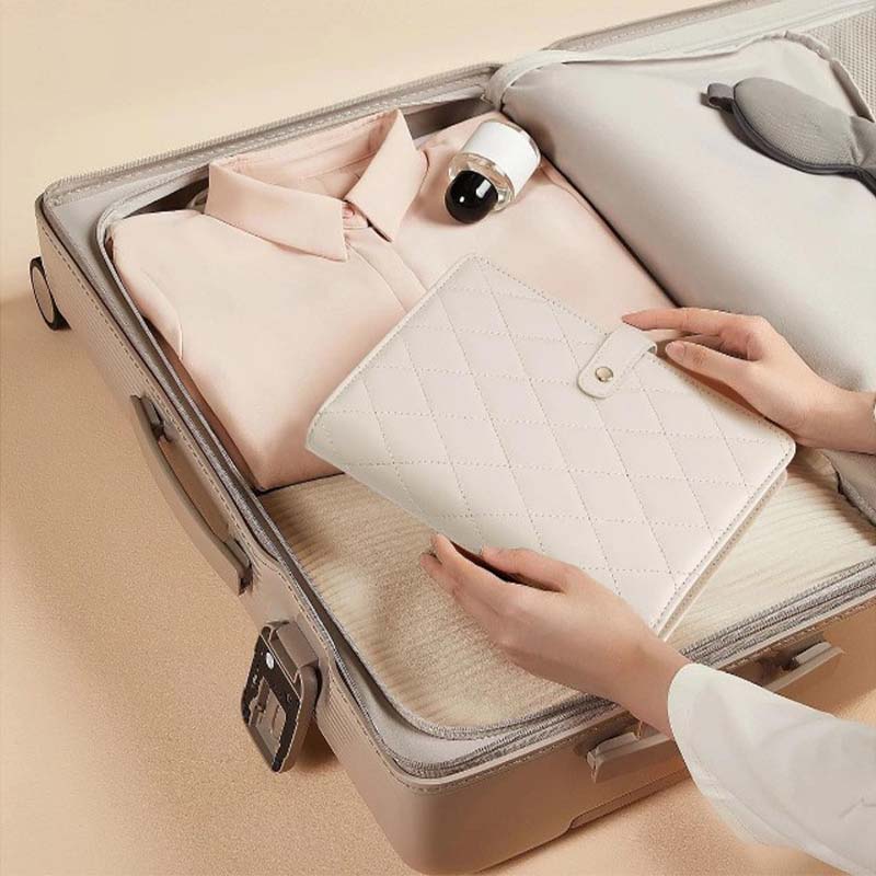 Luxury Leather Portable Jewellery Storage Book