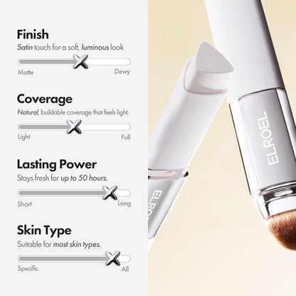2 In 1 Korean Color-Changing Foundation Stick