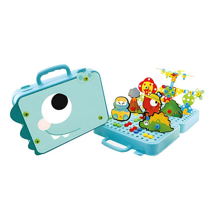 DIY Puzzle Tool Box For Kids