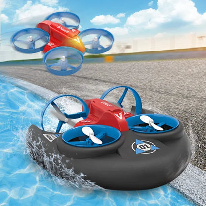 3-in-1 Remote Control Hovercraft Boat | Car | Plane with Multiple Modes