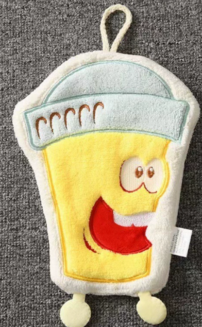 Funny Cartoon Hanging Hand Towel
