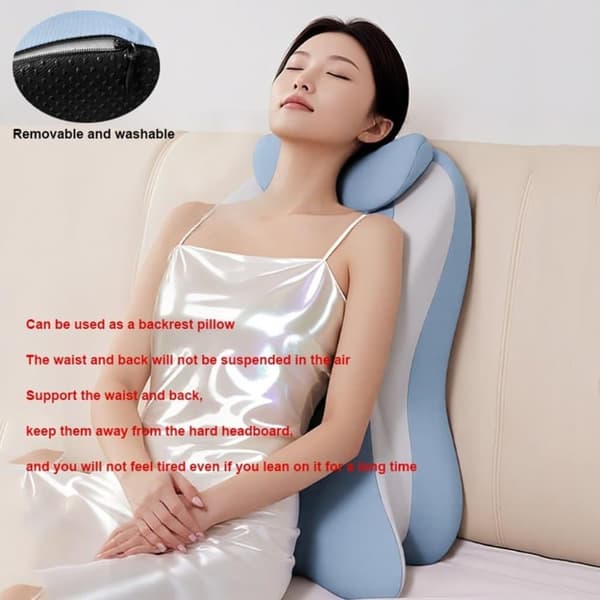 Ergonomic Memory Foam Prone Pillow for Full-Body Comfort