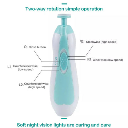 Baby Electric Nail Trimmer Kit