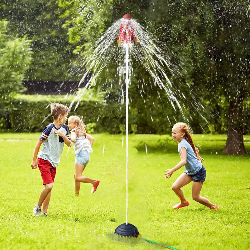 360 Rotation Water Rocket Sprinkler