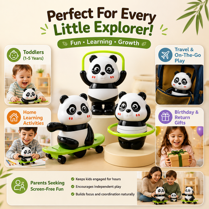 Tumbling & Swinging Panda Toy