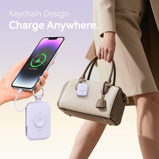 3-in-1 Portable Keychain Powerbank