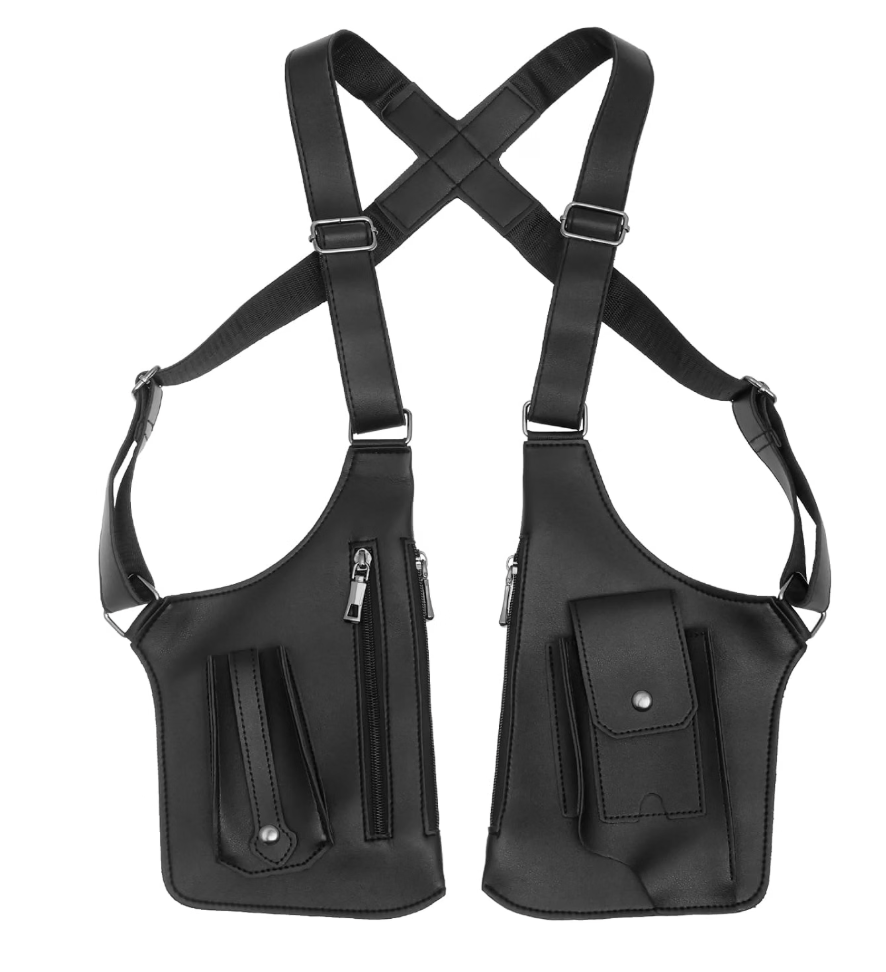 Multifunctional Underarm Satchel Zipper Bag