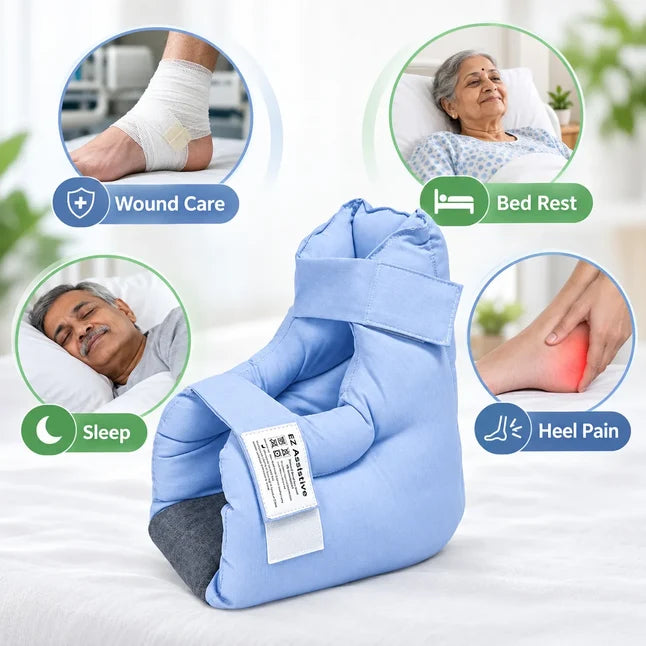 Heel Protector & Foot Elevation Support Pillow