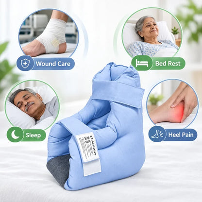 Heel Protector & Foot Elevation Support Pillow
