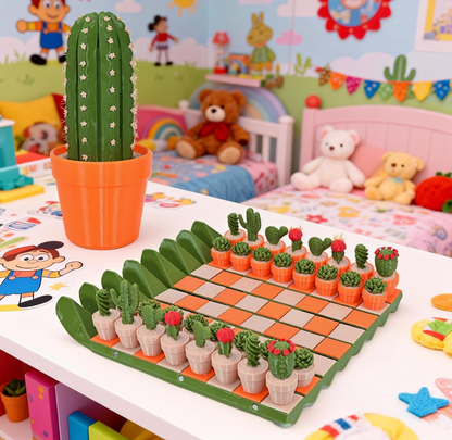 Cactus Potted Plant Chess