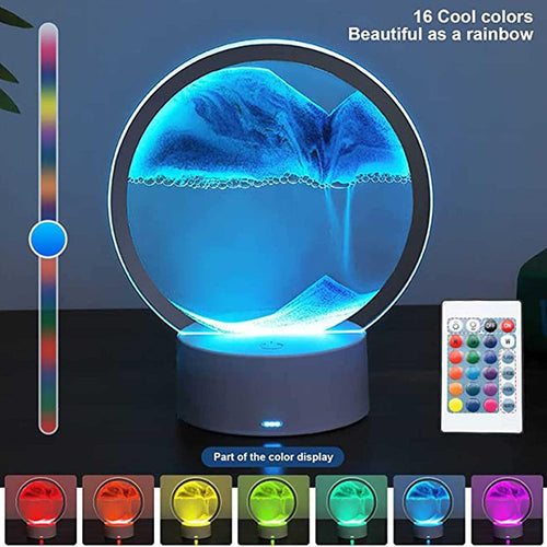LED Hourglass Table Lamp