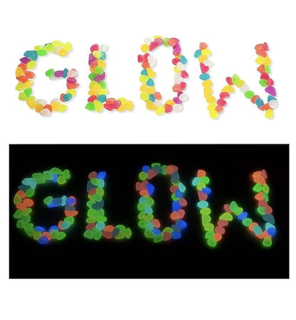 Glow In Dark Garden Rocks