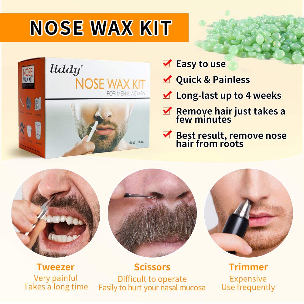 Nose Hair Removal Wax Kit