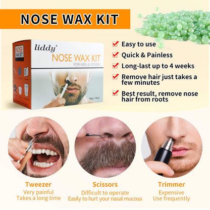Nose Hair Removal Wax Kit
