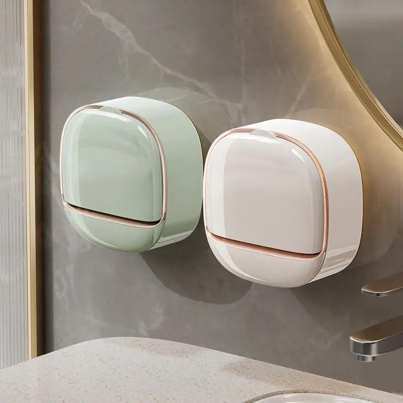 Wall Mounted Soap Holder With Lid