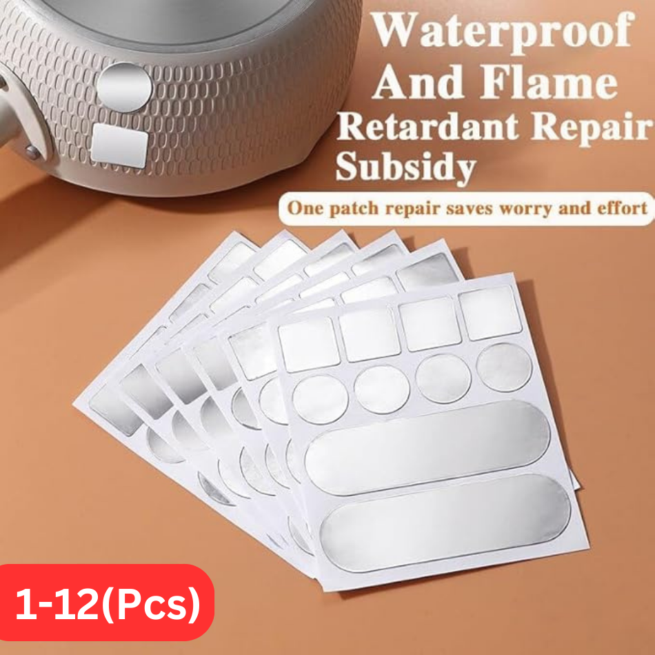 Stainless Steel Patch Sticker  (12 Sheets)