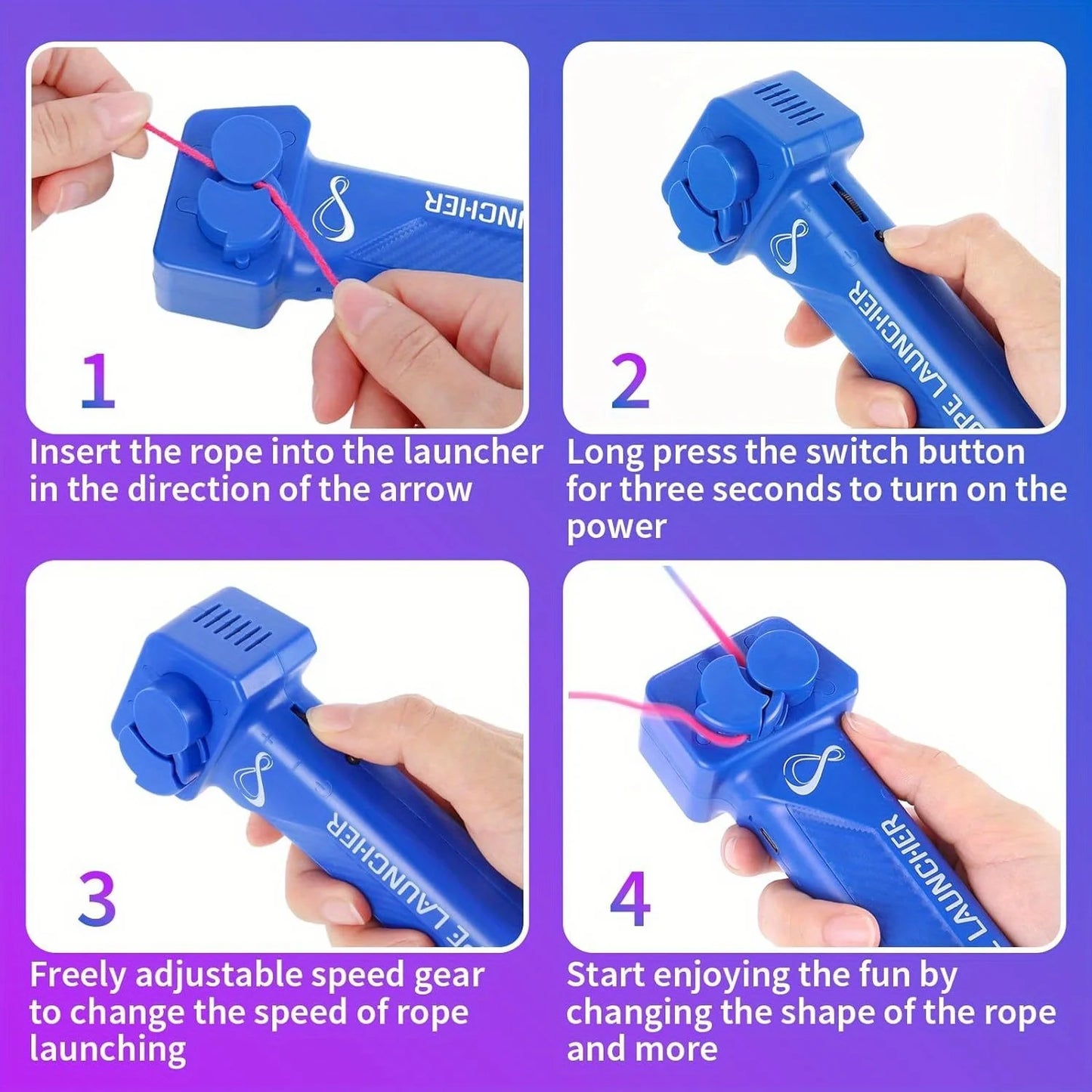 Glow in the Dark String Shooter Toy