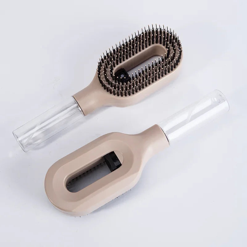 2-in-1 Hair spray Brush With Bottle