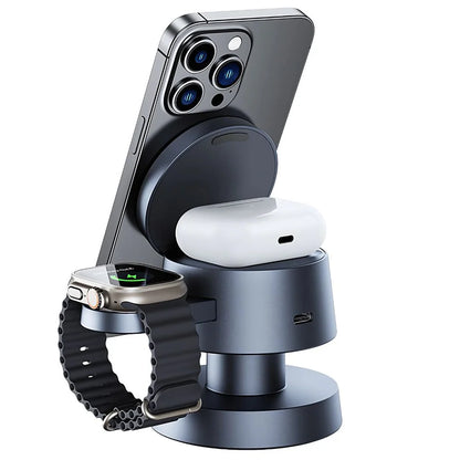 Magnetic 3 in 1 Wireless Charging Station