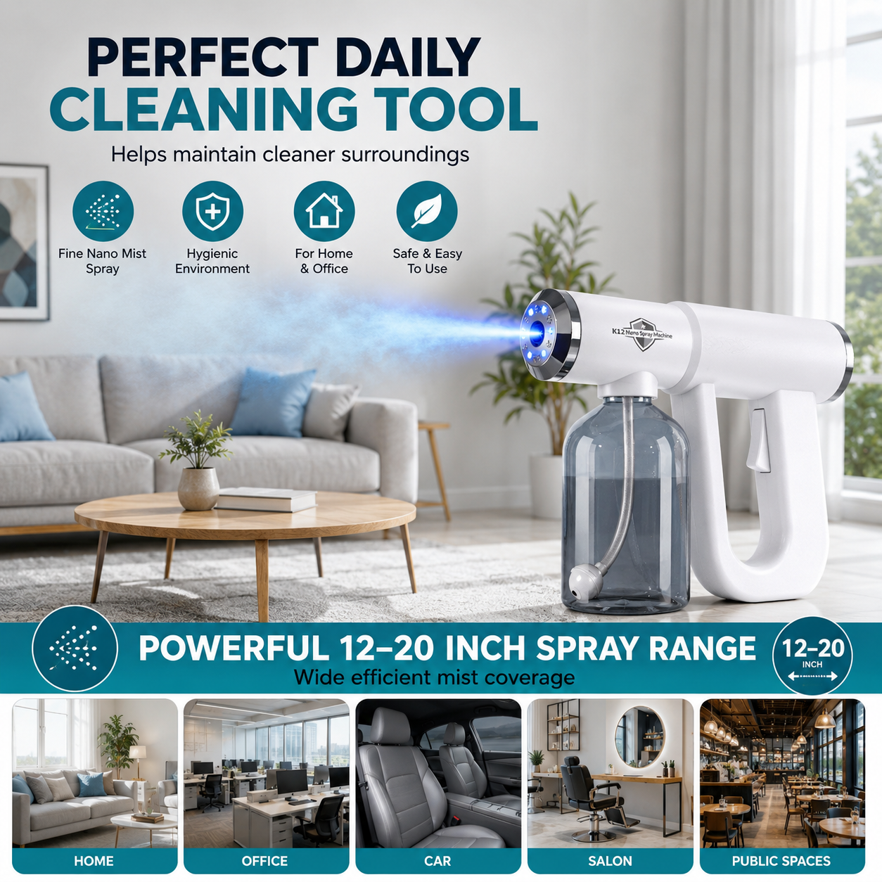 Rechargeable Nano Mist Sprayer Sanitizer