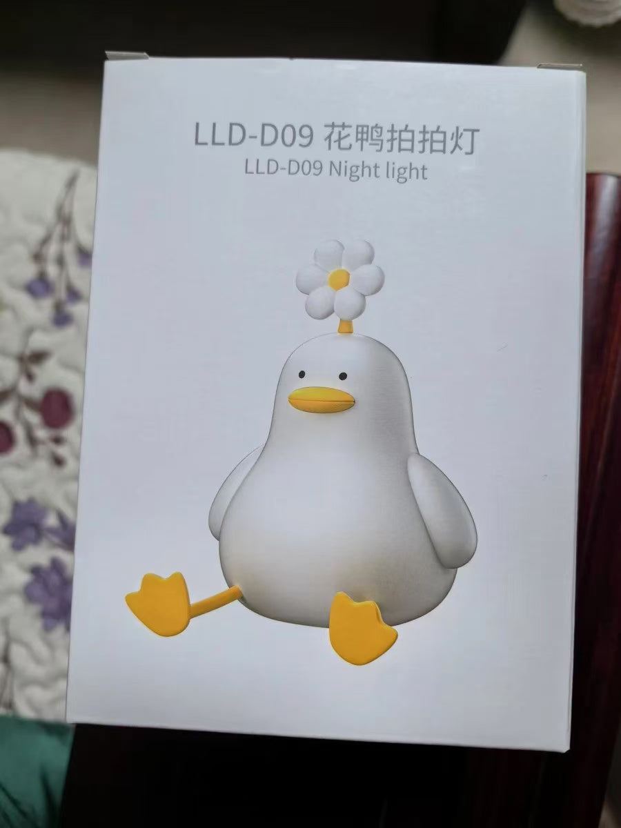 Flower Duck Night Light for Kids
