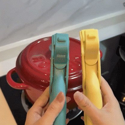 Multi-Purpose Anti-Scald Bowl Holder Clip for Kitchen
