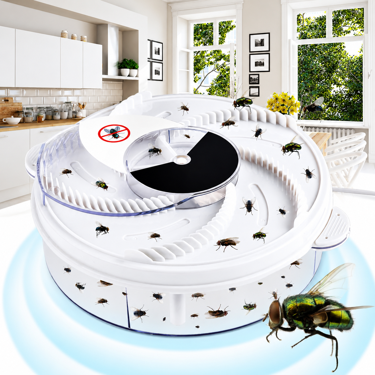 Electric Rotating Fly Catcher
