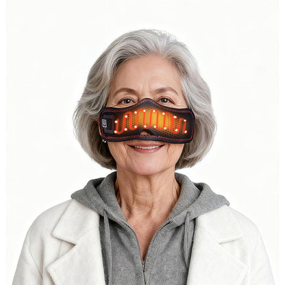 Heated Nose Warmer Guard with Adjustable Lanyard