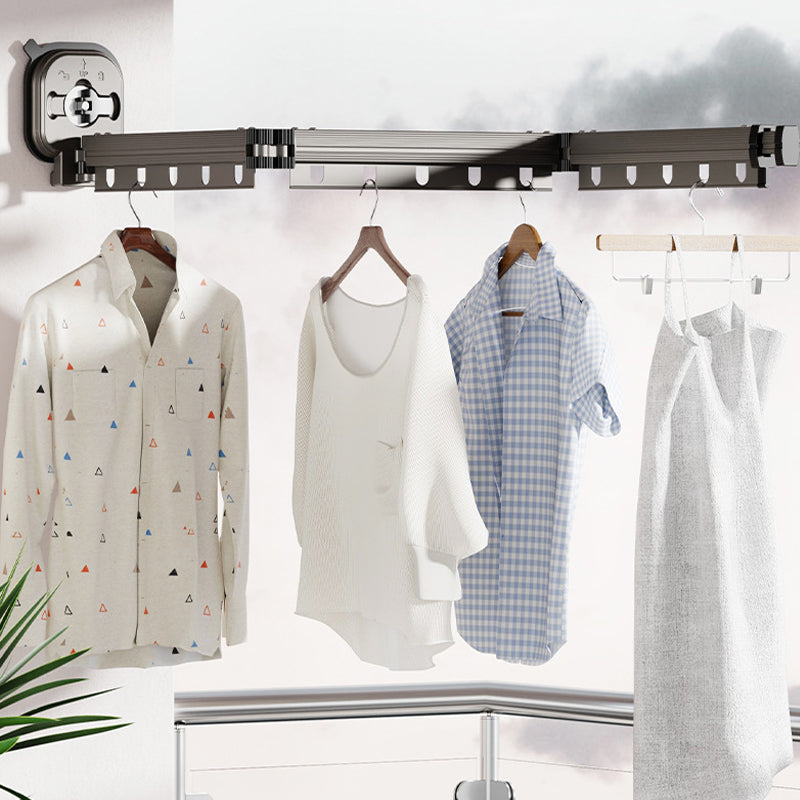 Wall Mounted Retractable Drying Rack