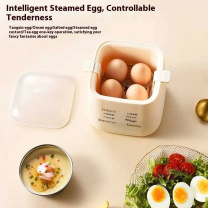 6-in-1 Smart Egg Cooker & Mini Steamer