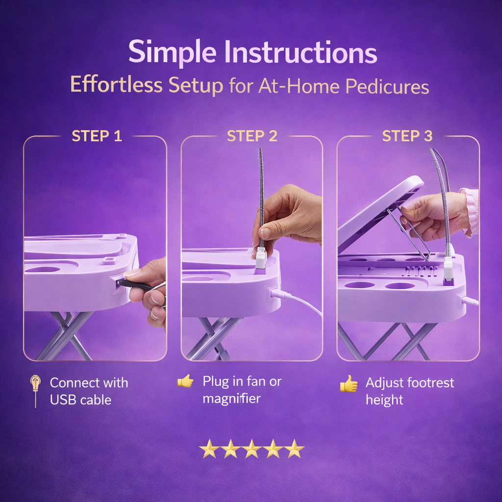 Portable Pedicure Stand