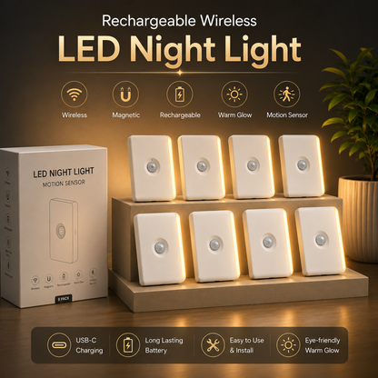 Motion Sensor Wireless Step Light