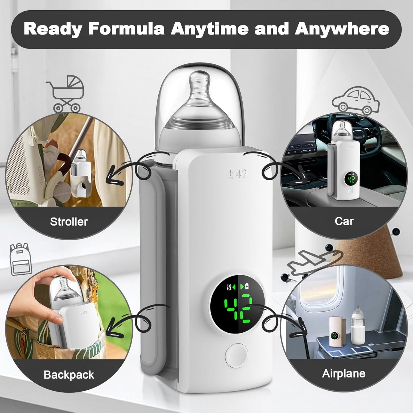 Rechargeable Baby Bottle Warmer