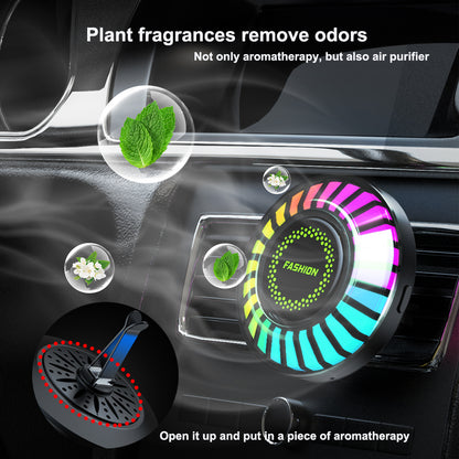 Multicolor AI Car Fragrance LED Rhythm Light
