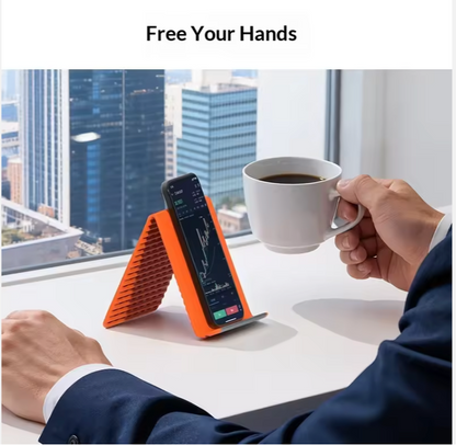 Flexible Folding Silicone Phone & Tab Holder