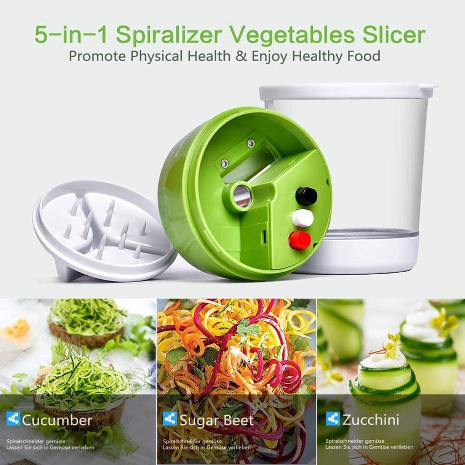 3 In 1 Vegetable Manual Spiralizer