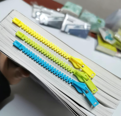 Zipper Bookmarks (Pack of 3)