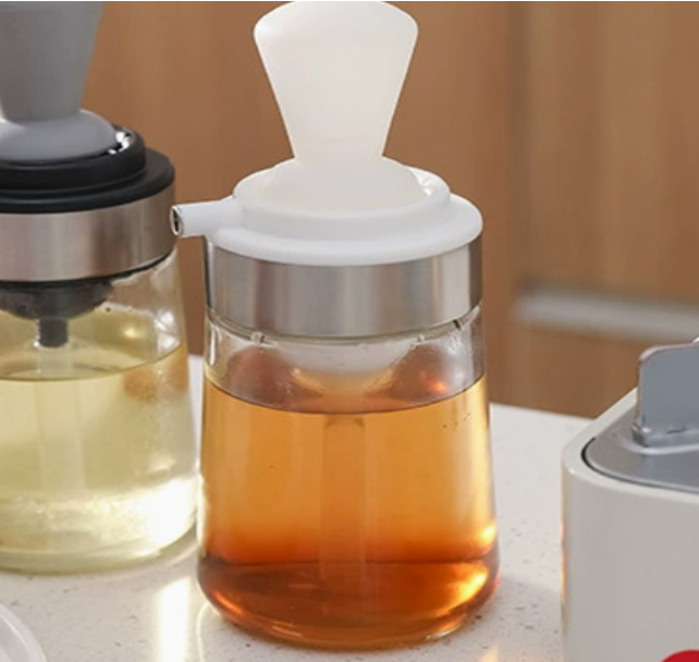3 in 1 Glass Olive Oil Dispenser Bottle