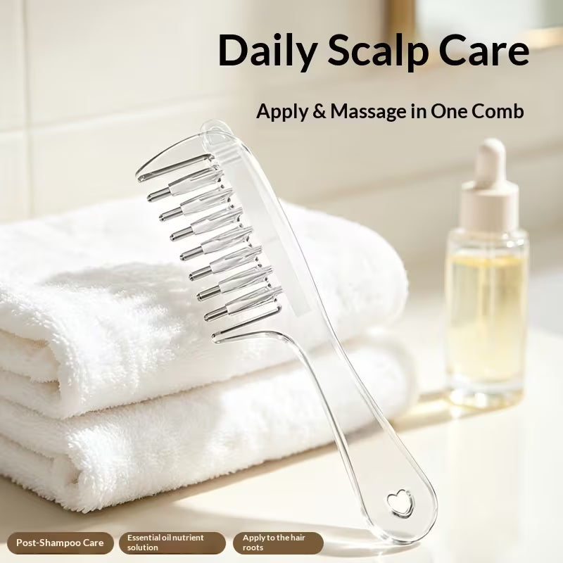 Scalp Applicator Hair Oil Comb