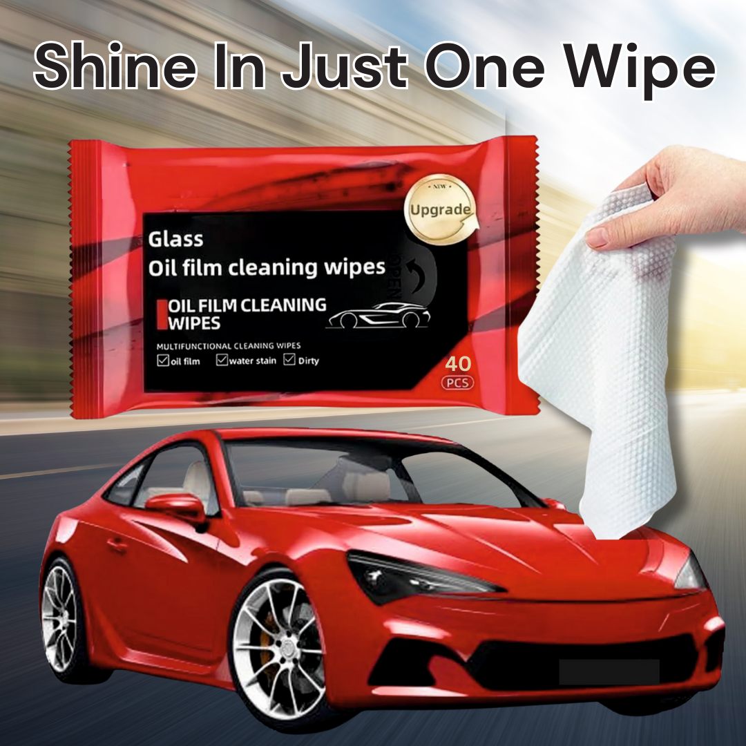 Car Glass Oil Film Removal Wipes