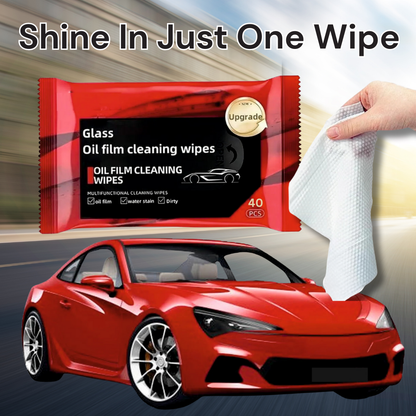 Car Glass Oil Film Removal Wipes