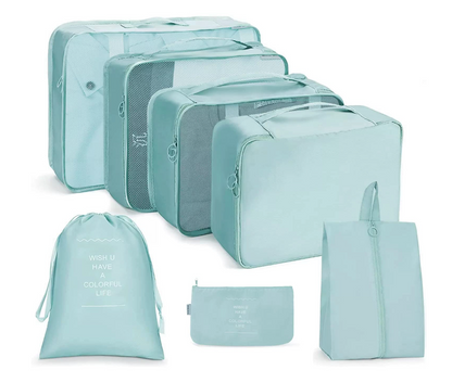 7 Pcs Travel Organizer Set
